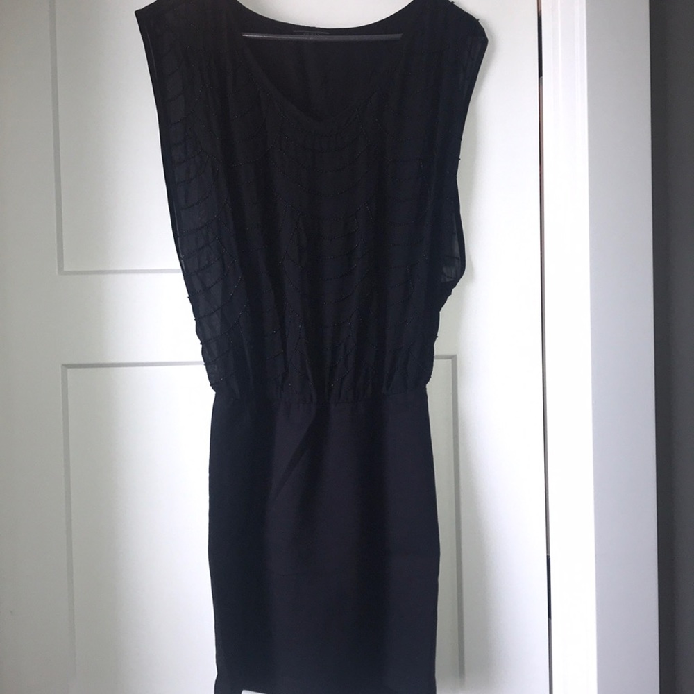 Guess black beaded dress